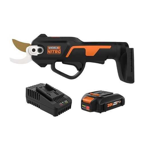 Rent to own WORX - 20V Cordless Pruning Shear/Lopper - Black