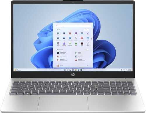 Rent To Own - HP - 15.6" Touch-Screen Laptop - AMD Ryzen 5 - 8GB Memory - 512GB SDD - Natural Silver