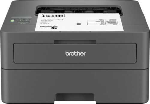 Rent to own Brother - HL-L2405W Wireless Black-and-White Refresh Subscription Eligible Laser Printer - Gray