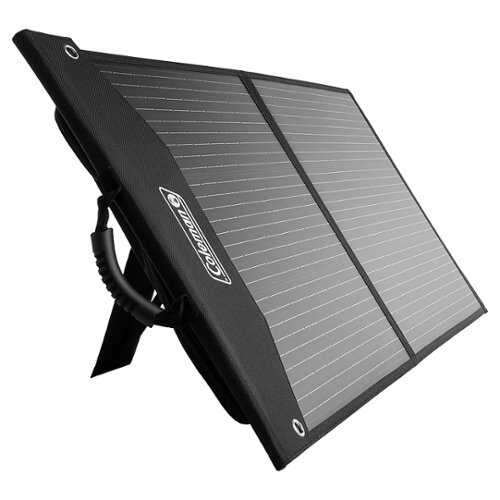 Rent to own Coleman 100W folding portable solar panel - Black