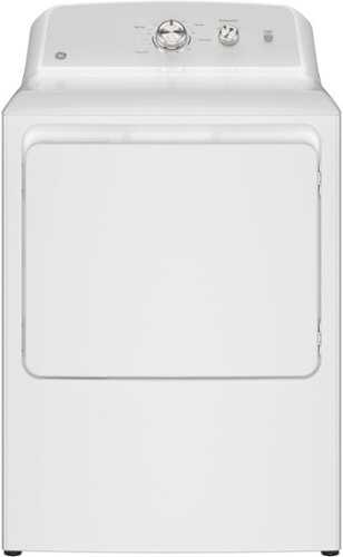 Rent to own GE - 7.2 Cu. Ft. Electric Dryer with Long Venting up to 120 Ft. - White with Silver Matte