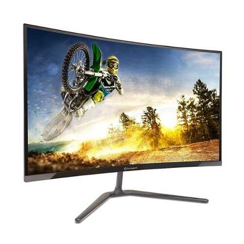 Rent To Own - Acer - AOPEN 27HC5R S3biip 27” Curved FHD Gaming Monitor with AMD FreeSync Premium (1 x Display Port 1.4 & 2 x HDMI 2.0 Ports) - Black
