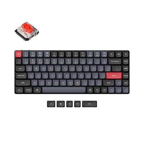 Rent to own Keychron - K3 Pro Red Switch Mechanical Keyboard Mac or PC - Black
