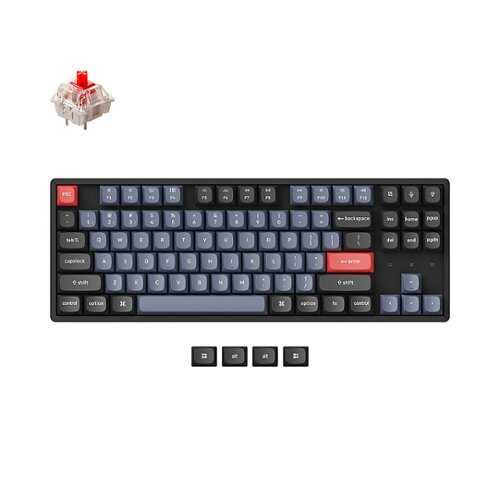 Rent to own Keychron - K8 Pro Red Switch Mechanical Keyboard Mac or PC - Black