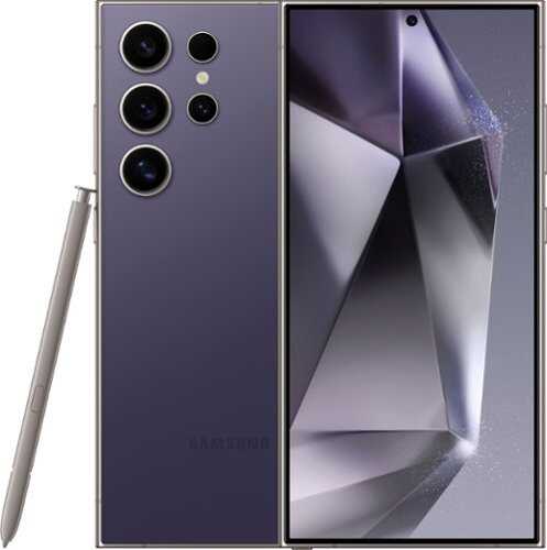 Rent to own Samsung - Galaxy S24 Ultra 256GB (Unlocked) - Titanium Violet