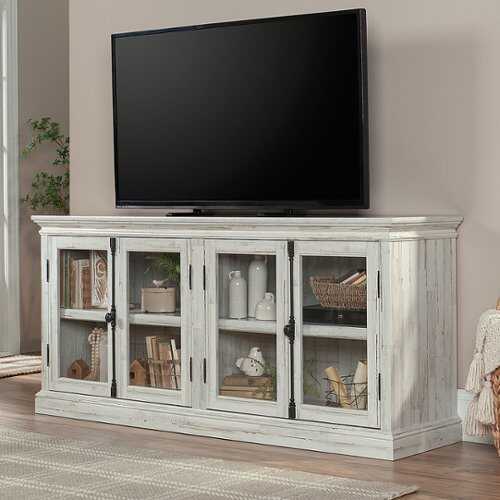 Rent to own Sauder - Barrister Lane Storage Credenza Wp A2 - White Plank