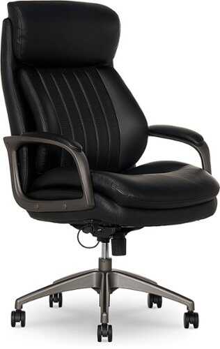 Rent to own La-Z-Boy - Nova Air Lumbar Technology Executive Office Chair - Black