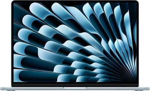 Rent to own 15-inch MacBook Air - Apple M5 chip with 10-core CPU and 10-core GPU - 16GB Memory - 1TB SSD - Sky Blue
