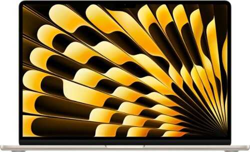 Rent to own Apple - MacBook Air 15-inch Laptop - M3 chip Built for Apple Intelligence - 8GB Memory - 256GB SSD - Starlight