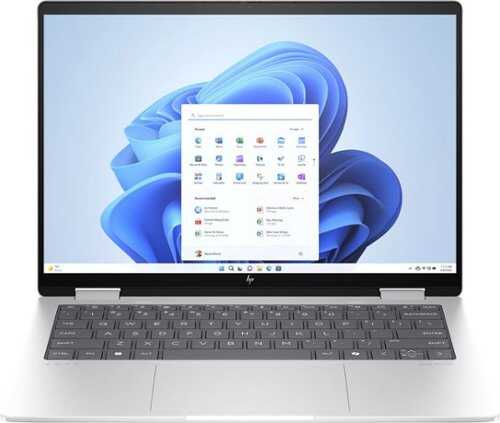 Rent To Own - HP - Envy 2-in-1 14" Wide Ultra XGA Touch-Screen Laptop - AMD Ryzen 7 - 16GB Memory - 1TB SSD - Glacier Silver