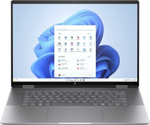 Rent To Own - HP - Envy 2-in-1 16" Wide Ultra XGA Touch-Screen Laptop - AMD Ryzen 5 - 8GB Memory - 512GB SSD - Meteor Silver
