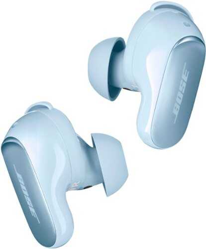 Rent to own Bose - QuietComfort Ultra True Wireless Noise Cancelling In-Ear Earbuds - Moonstone Blue
