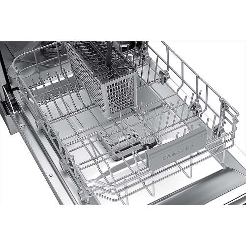 Rent to own Samsung - 18" Compact Top Control Built-in Dishwasher with Stainless Steel Tub, 46 dBA - Stainless Steel