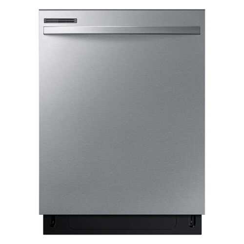 Rent to own Samsung - 24” Top Control Built-In Dishwasher with Height-Adjustable Rack, 53 dBA - Stainless Steel