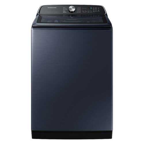 Rent to own Samsung - 5.4 Cu. Ft. High-Efficiency Smart Top Load Washer with Pet Care Solution - Brushed Navy