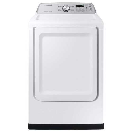 Rent to own Samsung - 7.4 Cu. Ft. Smart Electric Dryer with Sensor Dry - White