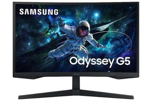 Rent To Own - Samsung - 32" Odyssey 1000R Curved QHD 165Hz 1ms AMD FreeSync Gaming Monitor (DP, HDMI) - Black