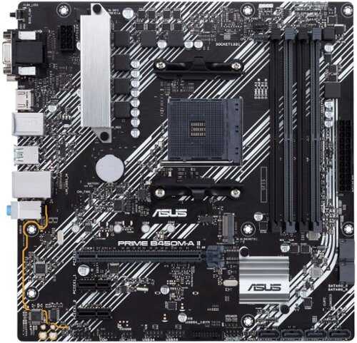 Rent to own ASUS - PRIME B450M-A II (AM4 Socket) USB 3.2 AMD Motherboard - Black