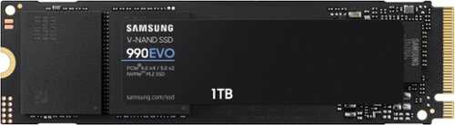 Rent to own Samsung - 990 EVO SSD 1TB, PCIe 5.0 x2 M.2 2280, Speeds Up to 5,000MB/s