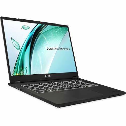 Rent To Own - MSI - Commercial 14 H A13MG 14" Laptop - Intel Core i7 with 16GB Memory - 512 GB SSD - Solid Gray, Gray