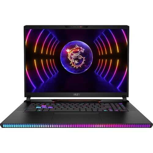 Rent To Own - MSI - Raider GE78 HX 17" 240 Hz Gaming Laptop 2560 x 1600 (QHD+) - Intel 14th Gen Core i9 i9-14900HX with 32GB Memory - Black