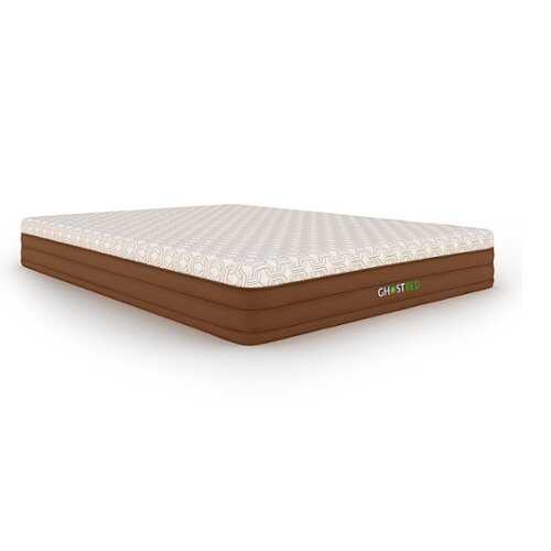 Rent to own GhostBed Copper 12in Innerspring & Memory Foam Hybrid Mattress - White