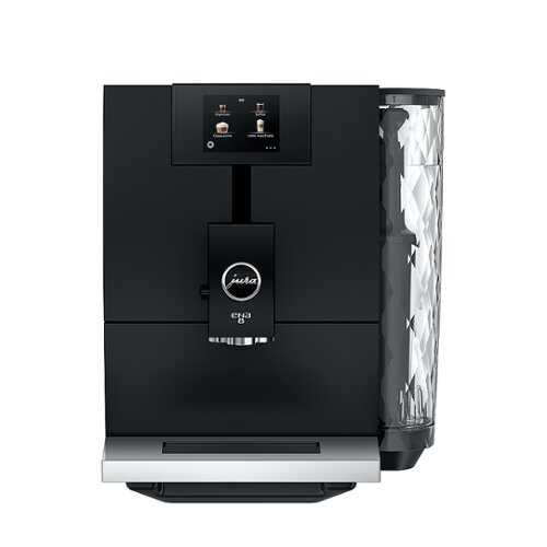 Rent to own Jura - ENA 8 Touchscreen Automatic Coffee Machine with 15 Coffee Specialty Drinks - Full Metropolitan Black