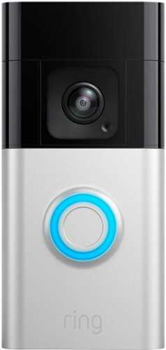 Rent to own Ring - Battery Doorbell Pro Smart Wi-Fi Video Doorbell with Radar-powered 3D Motion Detection and Head-to-Toe HD+ Video - Satin Nickel