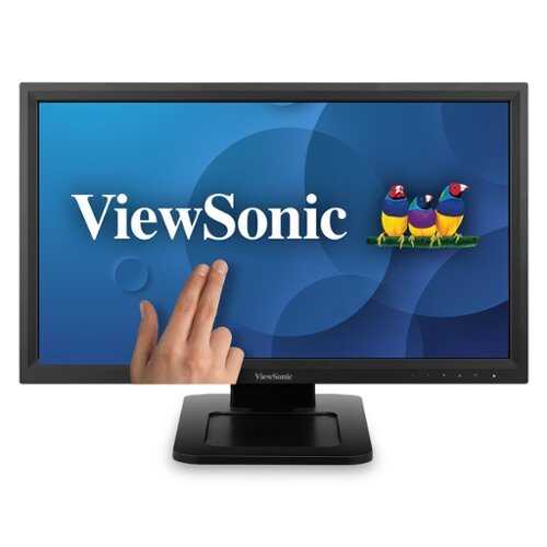 Rent to own ViewSonic - TD2211 22" LCD FHD Touch-Screen Monitor (VGA, HDMI, DVI, USB) - Black