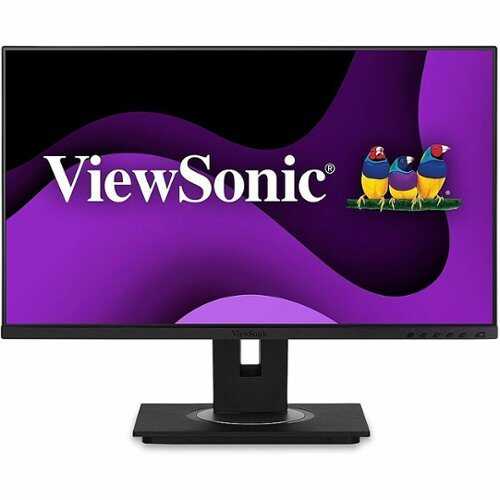 Rent to own ViewSonic - 24" Ergonomic IPS Designed for Surface Monitor with USB-C - Black