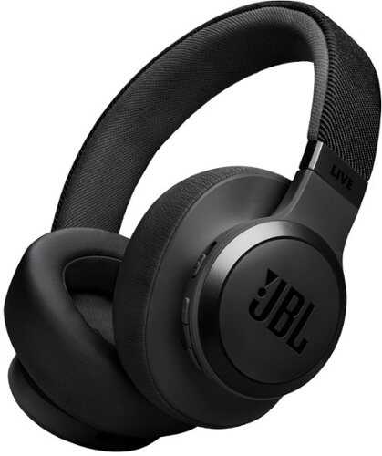 Rent to own JBL - Wireless Over-Ear Headphones with True Adaptive Noise Cancelling - Black