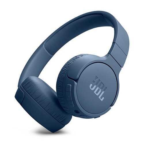 Rent to own JBL - Adaptive Noise Cancelling Wireless On-Ear Headphone - Blue