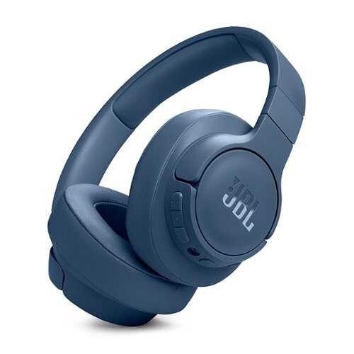 Rent to own JBL - Adaptive Noise Cancelling Wireless Over-Ear Headphone - Blue