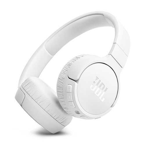 Rent to own JBL - Adaptive Noise Cancelling Wireless On-Ear Headphone - White