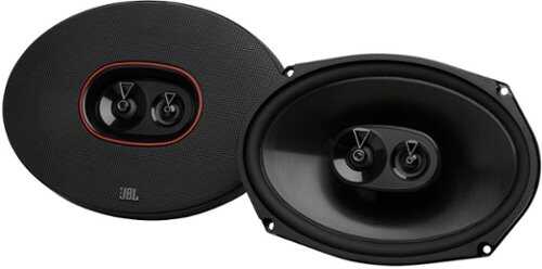 Rent to own JBL - 6” x 9” Three-way car audio speaker - Black