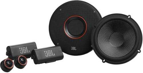 Rent to own JBL - 6-1/2” Component Premium Speakers - Black