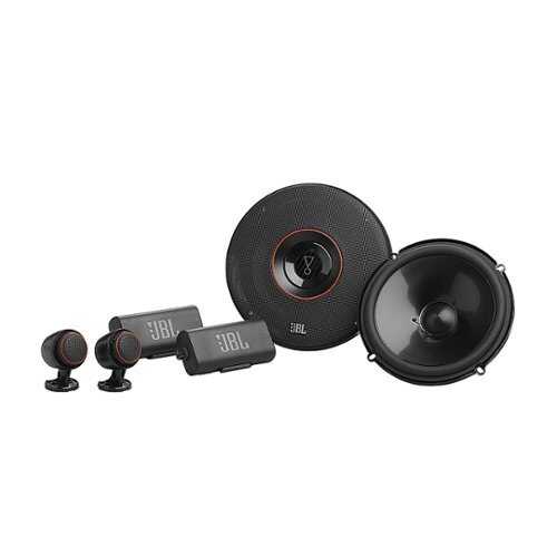 Rent to own JBL - 6-1/2” Component Speakers with tweeter pod - Black
