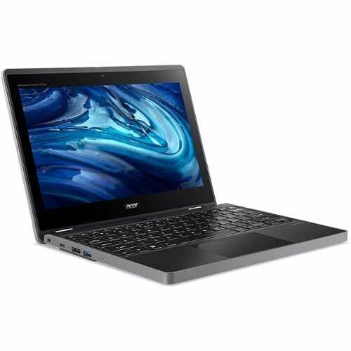 Rent to own Acer - TravelMate Spin B3 B311R-33 2-in-1 11.6" Touch Screen Laptop - Intel with 4GB Memory - 128 GB SSD - Black