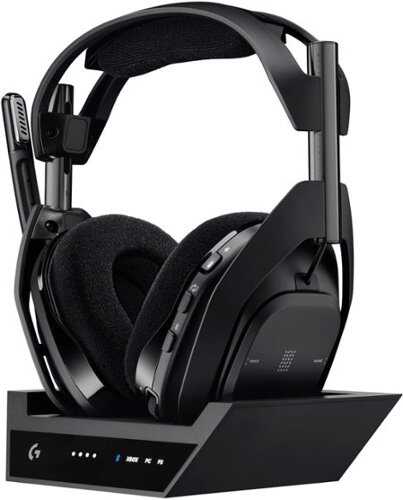 Rent To Own - Logitech - Astro A50 X LIGHTSPEED Wireless PLAYSYNC Gaming Headset + Base Station for Xbox Series X|S,  PS5, PC/mac - Black