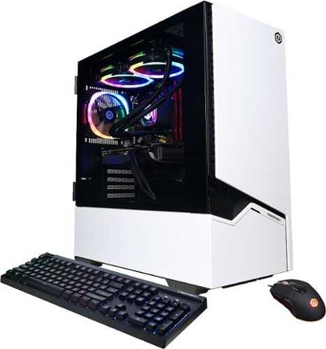Rent To Own - CyberPowerPC - Gamer Supreme Gaming Desktop - AMD Ryzen 7 7800X3D - 32GB Memory - NVIDIA GeForce RTX 4070 SUPER 12GB - 1TB SSD - White