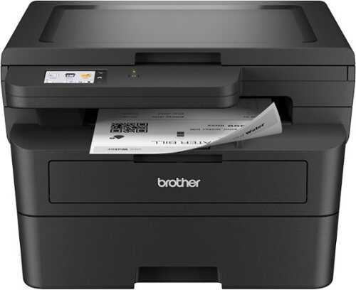 Rent to own Brother - HL-L2480DW Wireless Black-and-White Refresh Subscription Eligible 3-in-1 Laser Printer - Gray