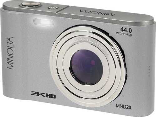 Rent to own Minolta - MND20 44.0 Megapixel 2.7K Video  Digital Camera - Silver