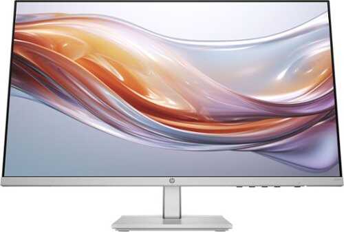 Rent to own HP - 23.8" IPS LED FHD Monitor with Adjustable Height (HDMI, VGA) - Silver & Black
