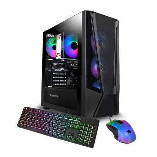 Rent To Own - iBUYPOWER TraceMesh Gaming Desktop PC - Intel Core i7-14900KF - GeForce RTX 4060 Ti 8GB - 32GB DDR5 RAM - 1TB NVMe - Black