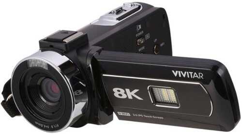Rent To Own - Vivitar 8K Digital Camcorder - Black