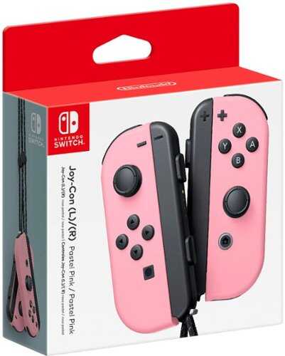 Rent to own Nintendo - Joy-Con (L)/® - Pastel Pink