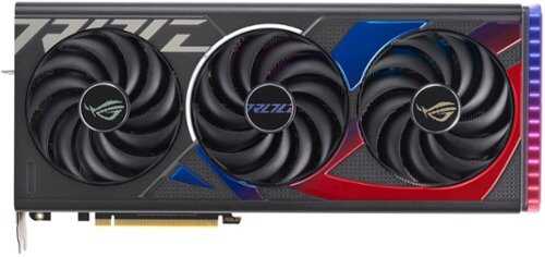 Rent to own ASUS -  ROG Strix NVIDIA GeForce RTX 4070 SUPER Overclocked 12GB GDDR6X PCI Express 4.0 Graphics Card - Black