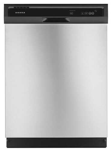 Rent to own Amana - 24" Built-In Dishwasher - Stainless Steel
