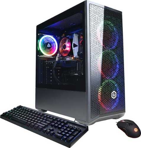 Rent To Own - CyberPowerPC - Gamer Xtreme Gaming Desktop - Intel Core i5-14400F - 16GB Memory - NVIDIA GeForce RTX 3050 6GB - 1TB SSD - Black