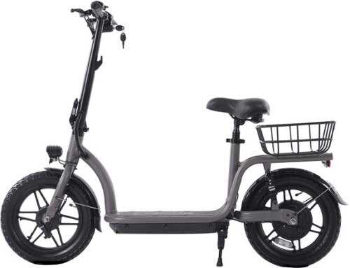 Rent to own GoTrax - FLEX VOYAGER Electric Scooter w/17mi Max Operating Range & 20mph Max Speed - Gray